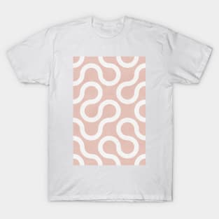 My Favorite Geometric Patterns No.29 - Pale Pink T-Shirt